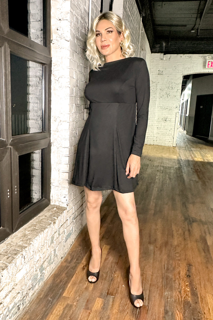 En Femme Short n' Sexy Swing Dress 2X / Wine