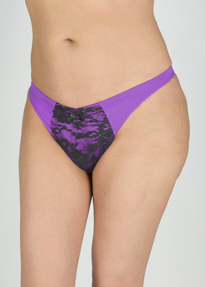 Limited Edition Max Smooth Slingshot Tucking Thong with Lace