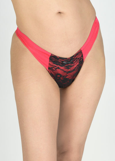 Limited Edition Max Smooth Slingshot Tucking Thong with Lace