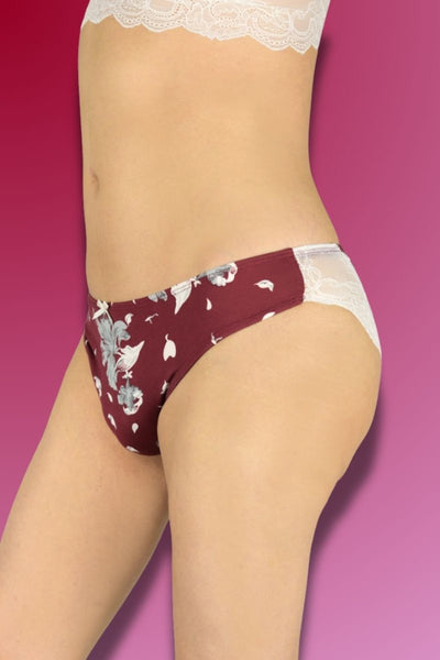 Calais V-Back Cheekini Panty from En Femme for the crossdresser and transgender woman.