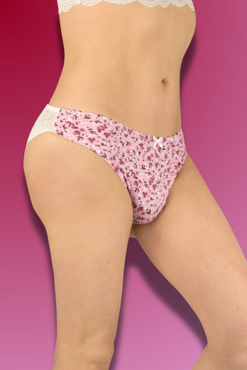 Calais V-Back Cheekini Panty from En Femme for the crossdresser and transgender woman.
