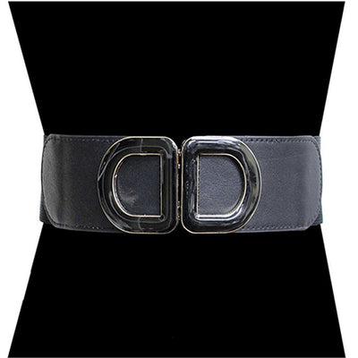 D Buckle Elastic Belt