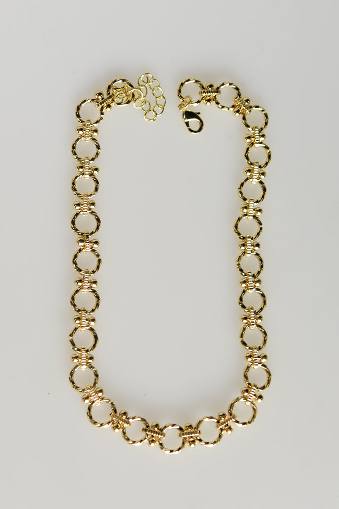 Fabulous Ball pin Joint Necklace for larger neck sizes