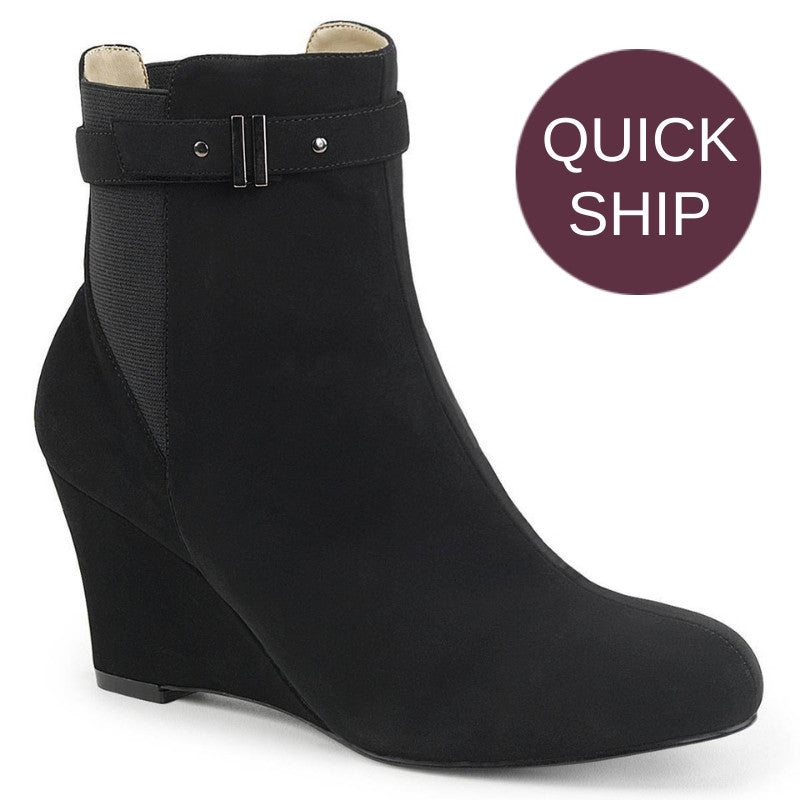 Mod Ankle Boot with Buckle