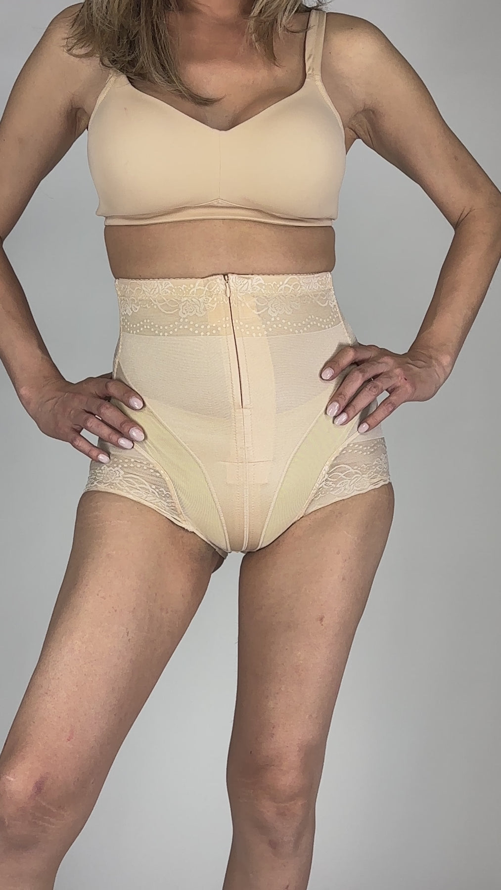Firm Belly Control Knickers High Waist Pants Girdle Shaping Body