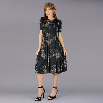 Exclusive En Femme Midi Fit n Flare Dress