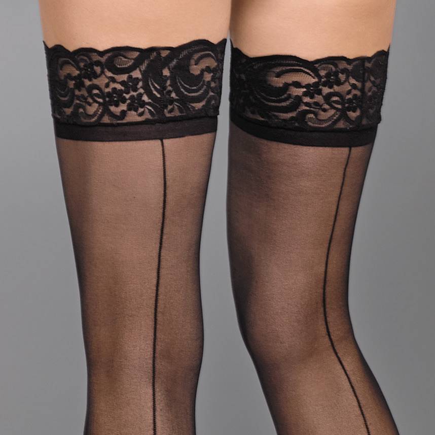 Sexy Thigh Highs With Back Seam