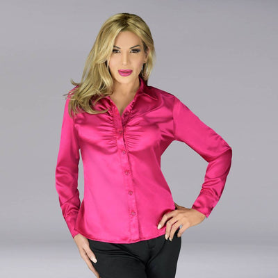 Modern Satin Blouse – Ty Style Inc.