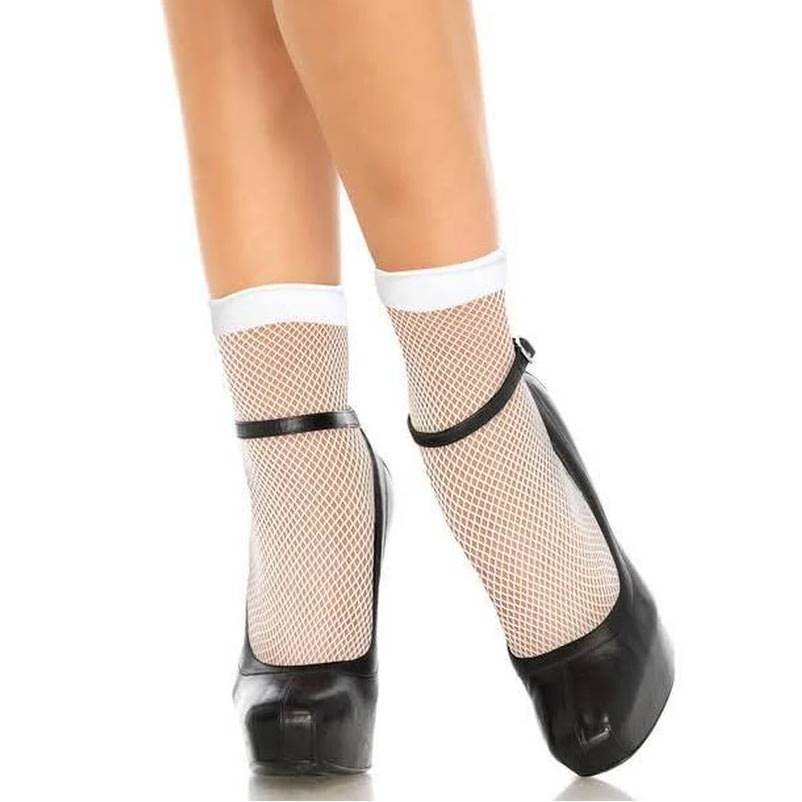 Fishnet Ankle Socks