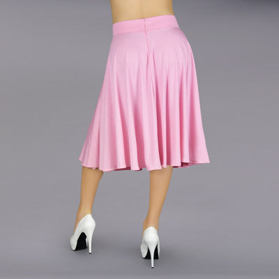 En Femme Flowing Swing Midi Skirt