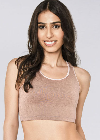 En Femme Comfort Tank Bra - Heathered