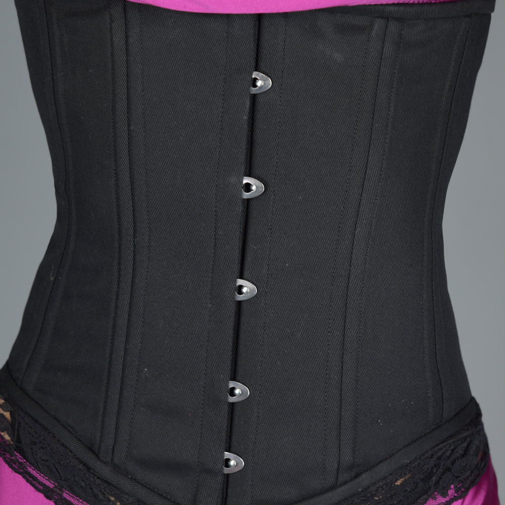 Super Strong Double Steel Boned Underbust Cotton Hourglass Corset