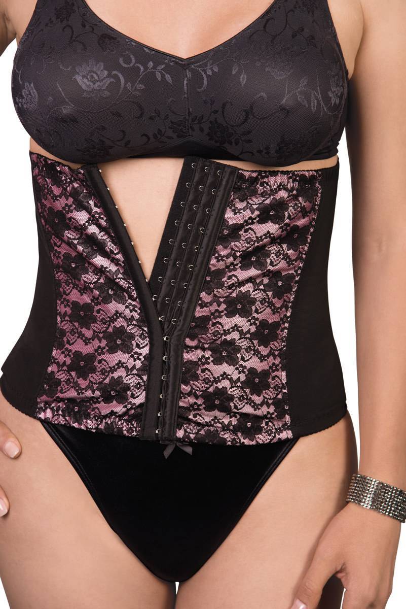 Satin & Lace Waist Cincher