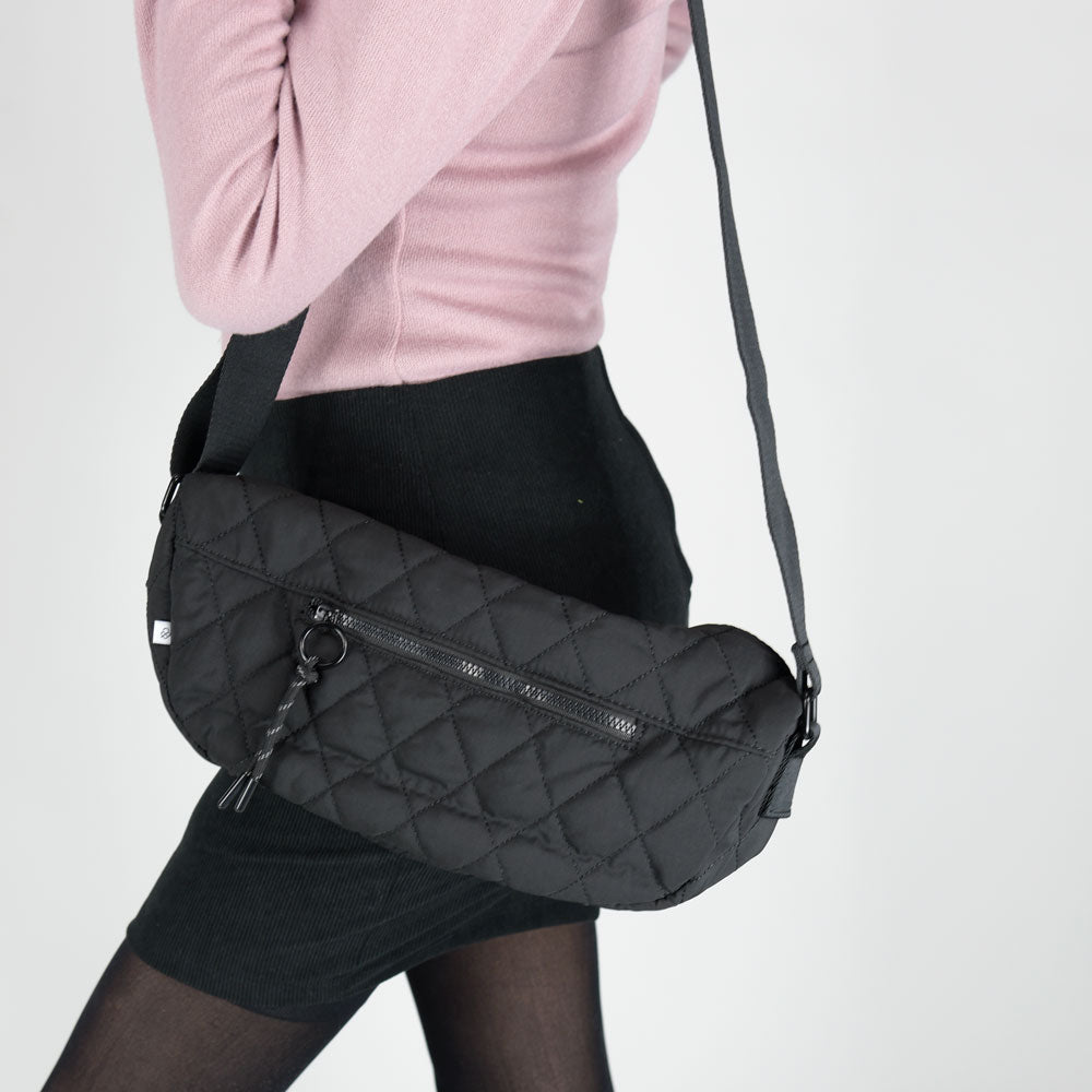 Quilted crossbody bag