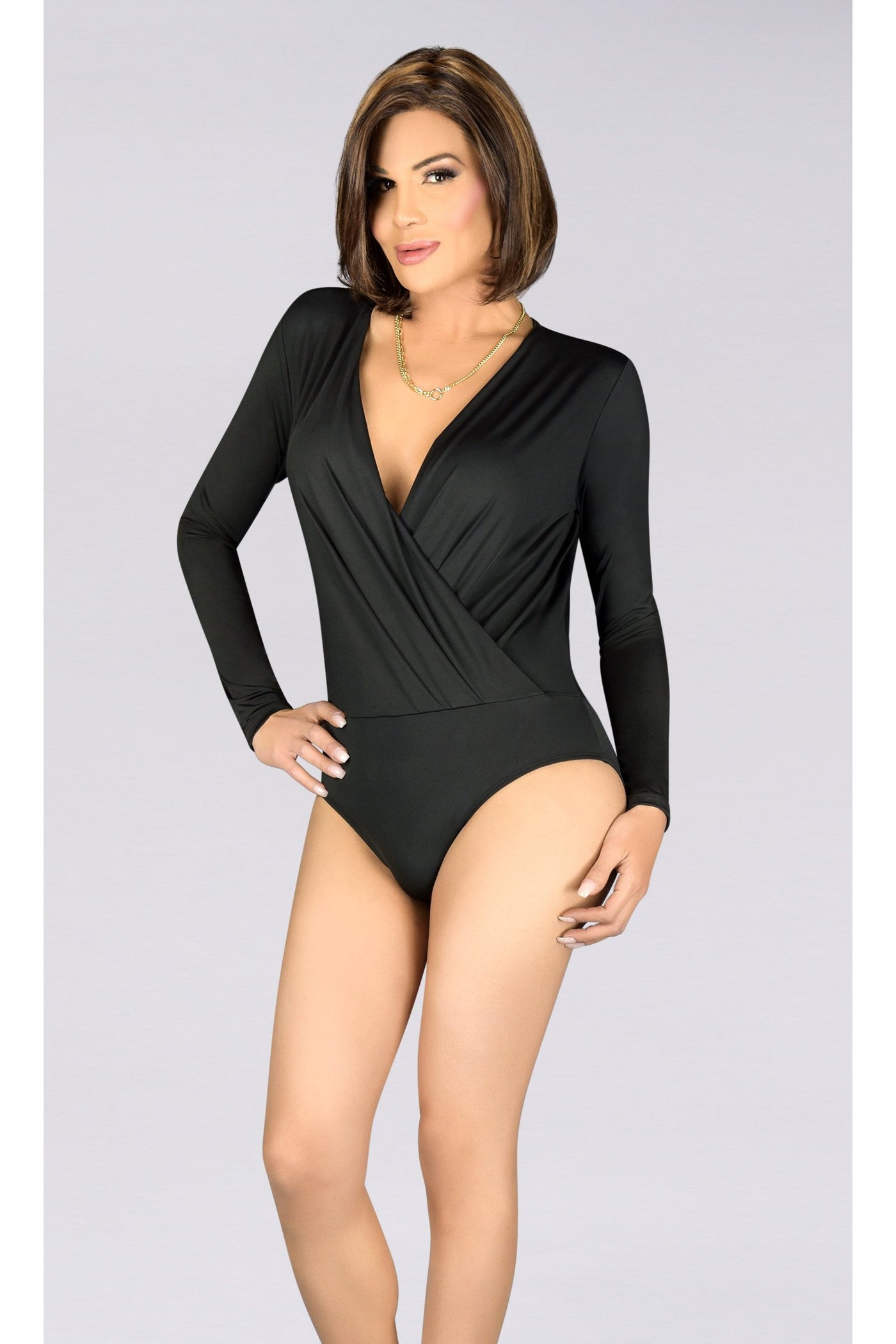 En Femme Wrap Style Bodysuit