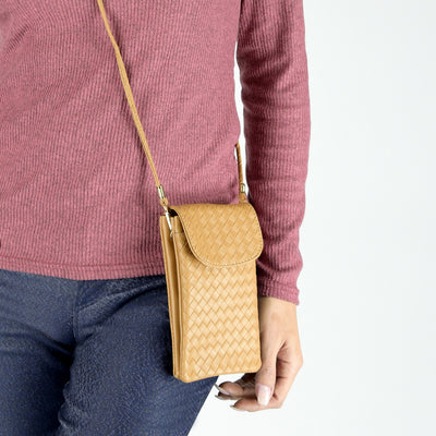 Woven Cross Body Bag