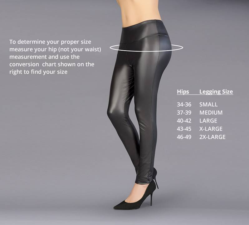 En Femme Exclusive Leggings with Built In Tucking