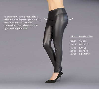 En Femme Exclusive Leggings with Built In Tucking