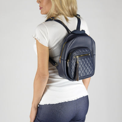 Stylish Navy Backpack