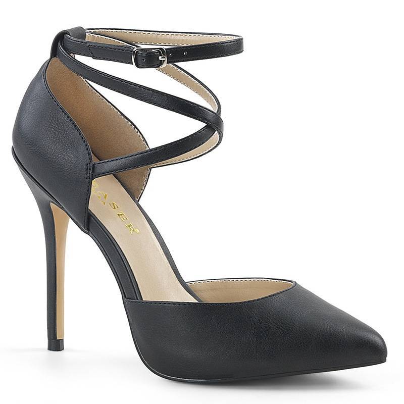 Criss Cross Ankle Strap D'Orsay Fashion Pump