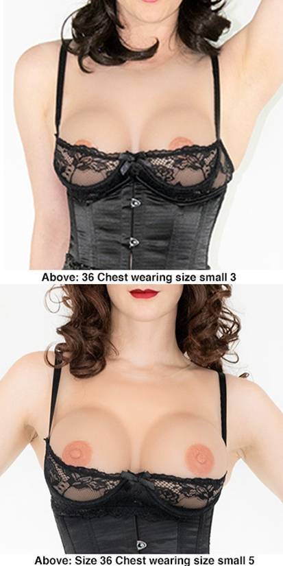 Athena Breastplate - Caramel Skin Tone