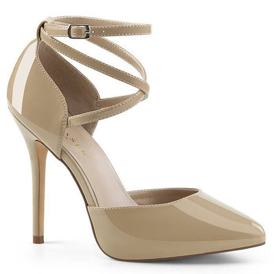 Criss Cross Ankle Strap D'Orsay Fashion Pump