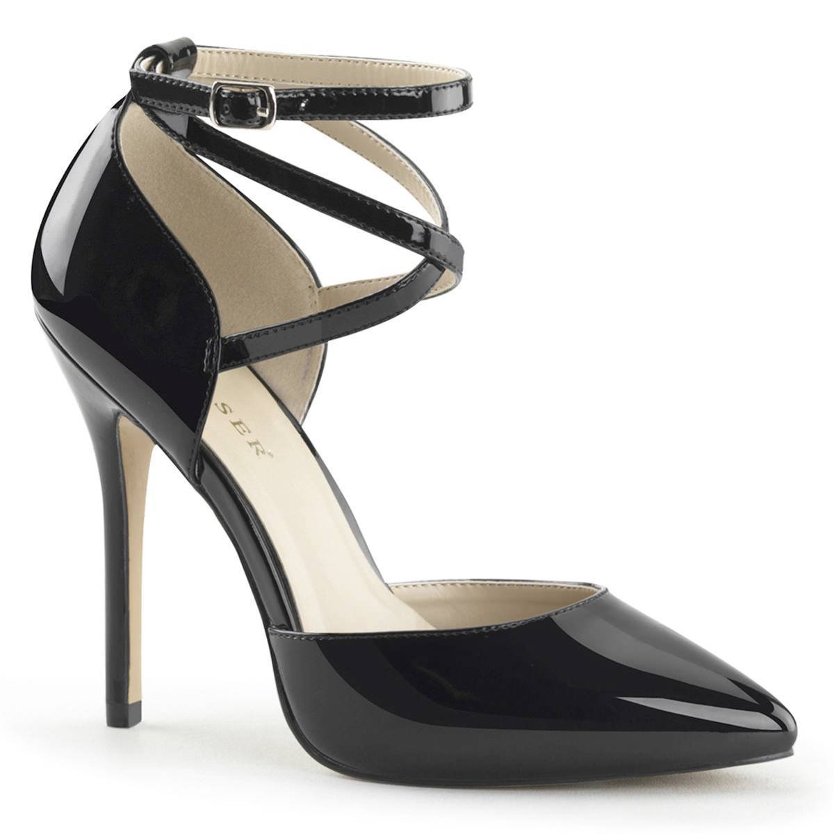 Criss Cross Ankle Strap D'Orsay Fashion Pump