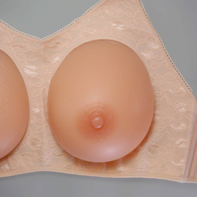 Premium Open Breast Bra with Silicone Forms