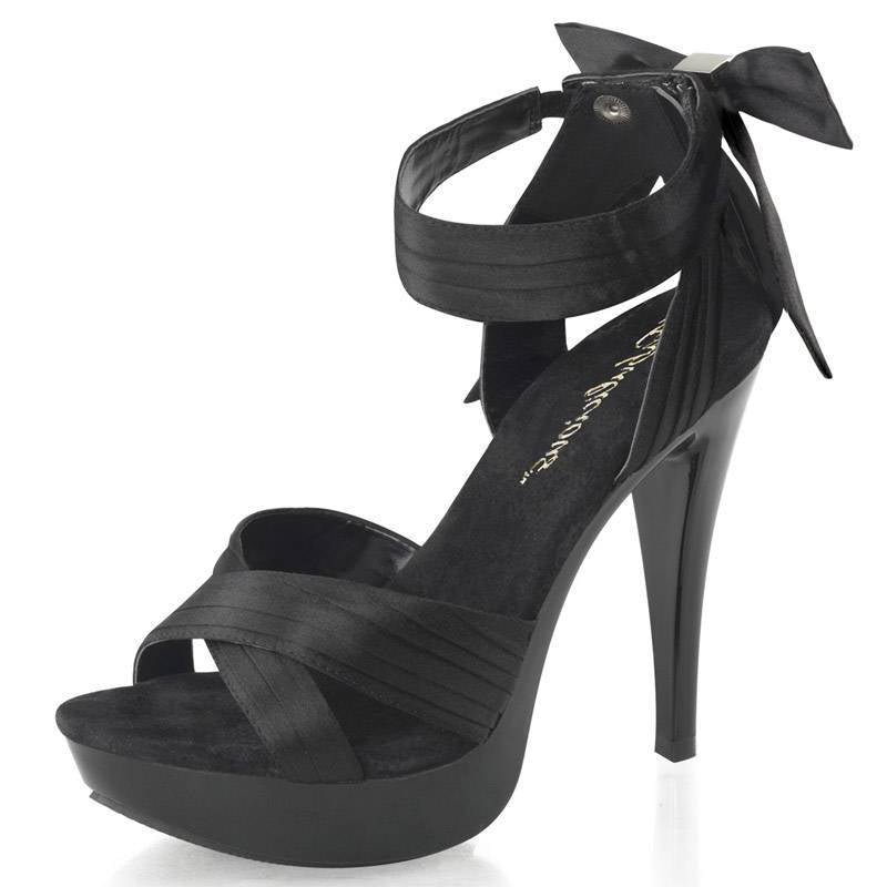 Hot Strappy 5" Satin Heel - Wider Heel