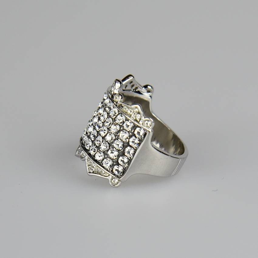 Brilliant Wide Pavé Ring