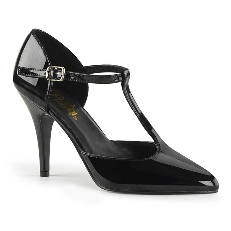 T-Strap Pump with 4" heel