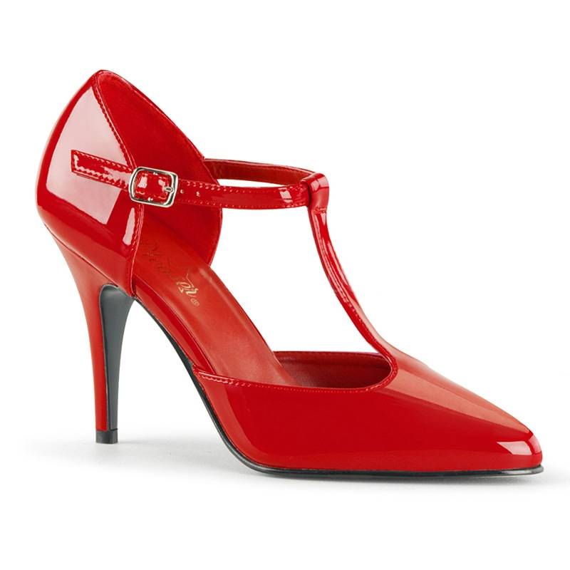 T-Strap Pump with 4" heel